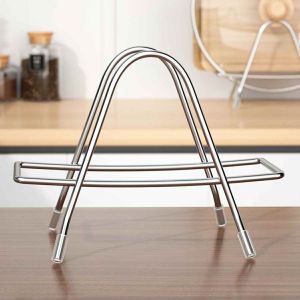 Giá thớt Inox 304 giá dao đa năng giá thớt gia dụng Giá đựng nắp nồi đồ dùng nhà bếp