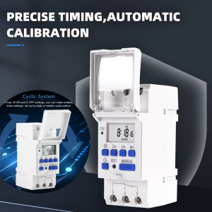 COD Taffware alat pemutus aliran listrik Programmable Digital Timer Switch Relay 20 Program 220V 16A