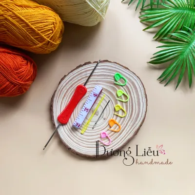 Set dụng cụ kim móc len cơ bản (Không bao gồm len)