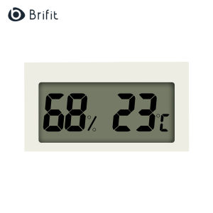 Brifit Mini Digital LCD Thermometer Hygrometer Indoor Convenient Temperature Sensor (switchable Between Fahrenheit Or Celsius)