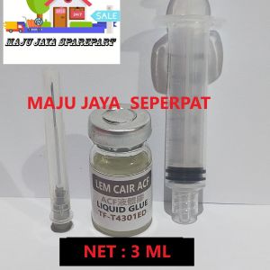 {PROMO} lem cair untuk pemasangan cof lcd tv monitor hp laptop / LEM PEREKAT COF TCON TIKON TECON