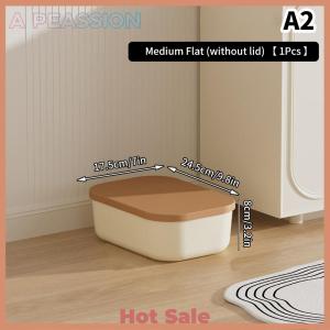 [A Peassion]💖[HOT SALE]🎈🎈 Desk Sundries Storage Box With Lid Wardrobe Clothes Drawer Plastic Storage Basket Container Organizer For Cosmetics Small Things