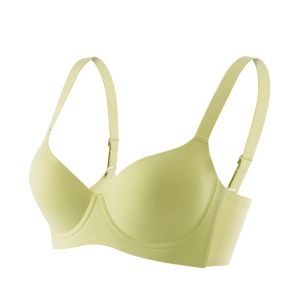 INTIMA CD Cup Full Coverage Plus Size Bra For Women Simple Plain Color Underwire Push Up Underwear Small Breast Freedom Bralette Fat Girls Lingerie