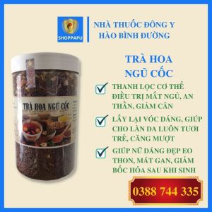 [Nhập RS0822 giảm 30k cho đơn 99k]Trà Gạo Lứt Giảm Cân Đậu Đen Rang Tay Giúp Giảm Mỡ Bụng Detox Cơ Thể