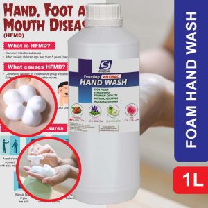 [Sunbeam] Sabun Pencuci Tangan Buih (Strawberi) 1L / SUNBEAM (STRAWBERRY 1 LITER) Antibacterial Foam Soap Liquid Hand Wash  (Bubble/Foam) Pencuci Tangan