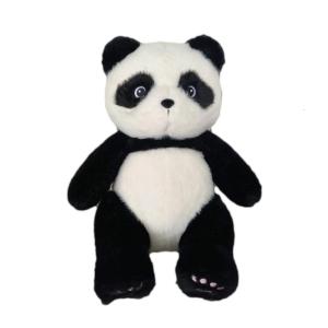 Cute Animal Stuffed Panda For Children Safe Filling Soft Hug Panda Plush Nursery Room Decoration Machine Washable Design