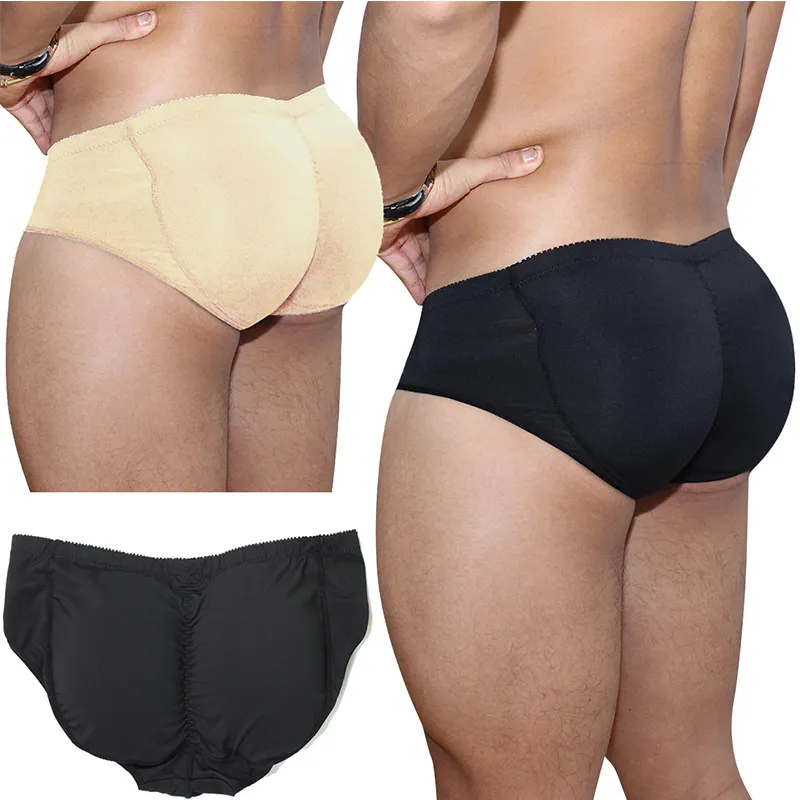 Men's Padded Underwear Butt Lifter Underwear Panties Strengthening Sexy  Front + Back Hips Butt Lift Briefs Fake Ass Body Shaper