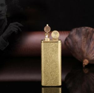 Hộp quẹt bật lửa xăng đá Zorro Z-545 chất liệu đồng nguyên chất kiểu dáng cổ điển sang trọng (KHÔNG CHỨA XĂNG GAS)