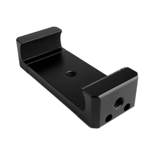 Giá gắn giữ điện thoại kẹp Bộ chuyển đổi hai dây kéo Clip Clip điện thoại với 1/4 lỗ vít cho 60-110 Mét thiết bị di động