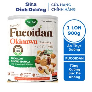 Ngũ Cốc Thực Dưỡng Fucoidan Okinawa 900g dành cho người ăn kiêng ăn chay Chế độ ăn thực dưỡng