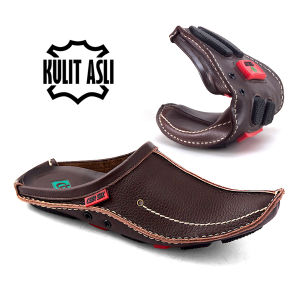 CBR SIX SEPATU BUSTONG SLIP-ON PRIA KULIT SAPI [HMC 526]