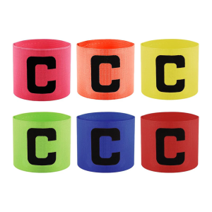 Football Captain Armband Football Team Captain Arm Bands Arm Training Soccer Armband For Sports Game Player Tournament