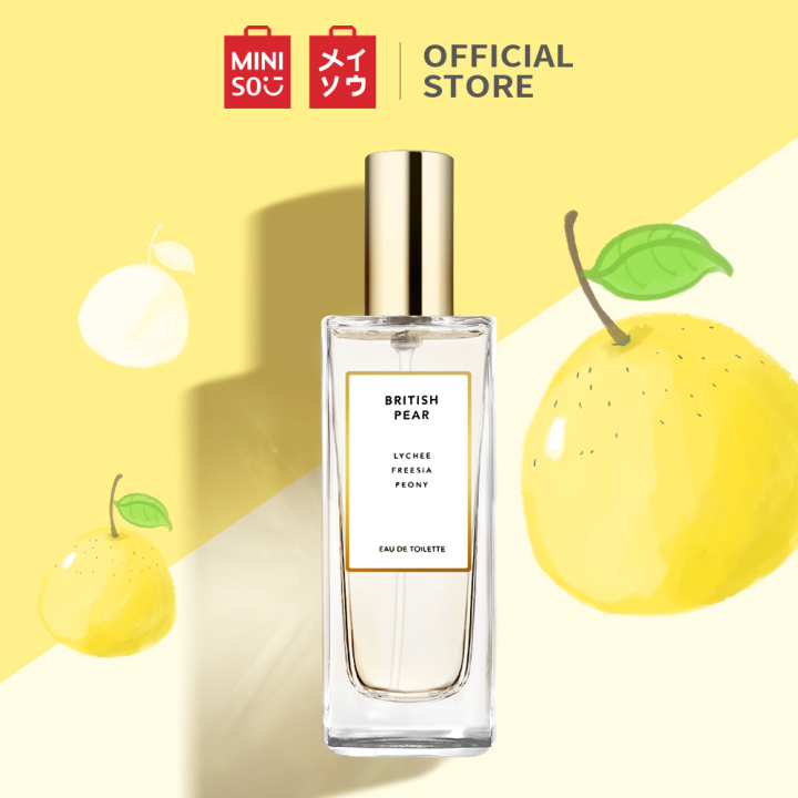 British Pear Review Parfum Miniso Lychee British Pear Miniso