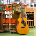 Yamaha Yamaha red label FG3 FSX3 Japan imported all-veneer folk acoustic guitar FGX5 FS5 electric box.. 