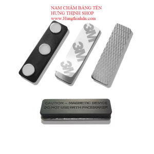 Bộ hít nam châm dùng cho bảng tên/ Nam châm nhân viên gài áo/ Thẻ nam châm dùng cho bảng tên