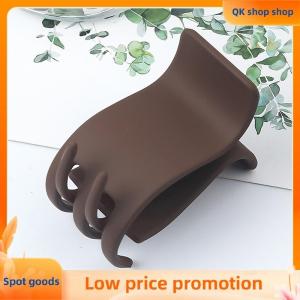 ✨QK shop✨ Minimalist Frosted Small Grab Clip Ponytail Hair Clip Versatile Side Hair Clip