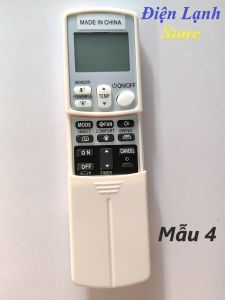 Remote máy lạnh Đai King các loại. (tặng kèm cặp pin).
