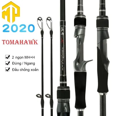 Cần câu lure TOMAHAWK 2020 cần 2 ngọn M và MH chất lượng - MP Fishing