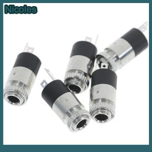[Nicoles] 5pcs PJ392 3.5MM STEREO FEMALE Audio Headphone CONNECTOR JACK SOCKET Plug