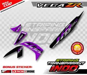STRIPING VARIASI MOTOR YAMAHA VEGA ZR / STICKER LIST YAMAHA VEGA ZR VIETNAM STYLE