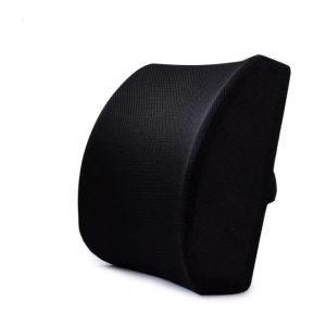 Chair Cushion Soft Memory Foam Seat Comfortable Office Seat Mat Breathable Back Lumbar Back Pillow