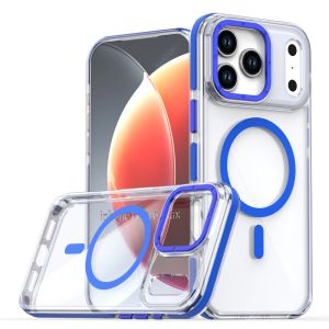 Super Quality for Magsafe Wireless Charge Clear Phone Case For iPhone 17 Pro Max Air 16 15 14 13 12 11 Shockproof Cover