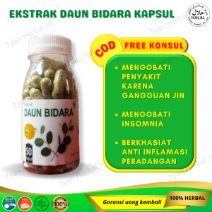 Daun Bidara Arab Asli Kapsul Ruqyah Pengusir Jin Suplemen Obat Herbal Kesehatan Atasi Serba Serbi Penyakit isi 50