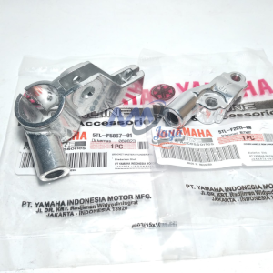 Dudukan Handle Rem Kiri Kanan Mio Sporty Smile Mio Soul Karbu 5TL Yamaha Hendel Holder Xeon Fino Rem