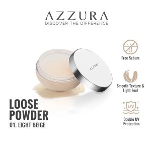 [TERMURAH]AZZURA Loose Powder Matte Bedak Tabur