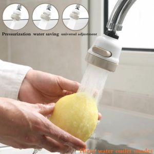 Adjustable Faucet 360 Degree Rotation Tap Head Kitchen Water Saving Nozzle Faucet Filter Kitchen Tool