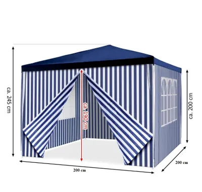 Tenda Lipat 2x2 Tenda Bazar Pameran Tenda Gazebo Tenda Jualan Dinding