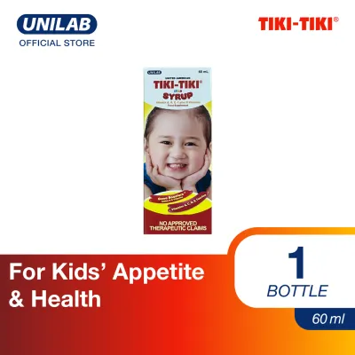 Tiki-Tiki 60mL Syrup For Children’s Healthy Appetite And Good Health