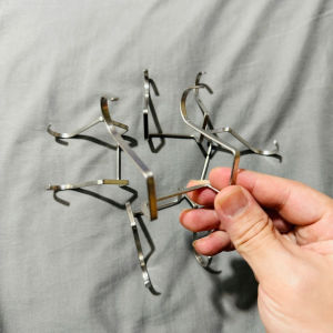 Móc inox gắn cửa treo đồ EmoMart Tiện dụng gọn gàng không cần khoan dán