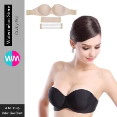 LALA Bra Strapless Backless Self Adhesive Silicone Invisible Push