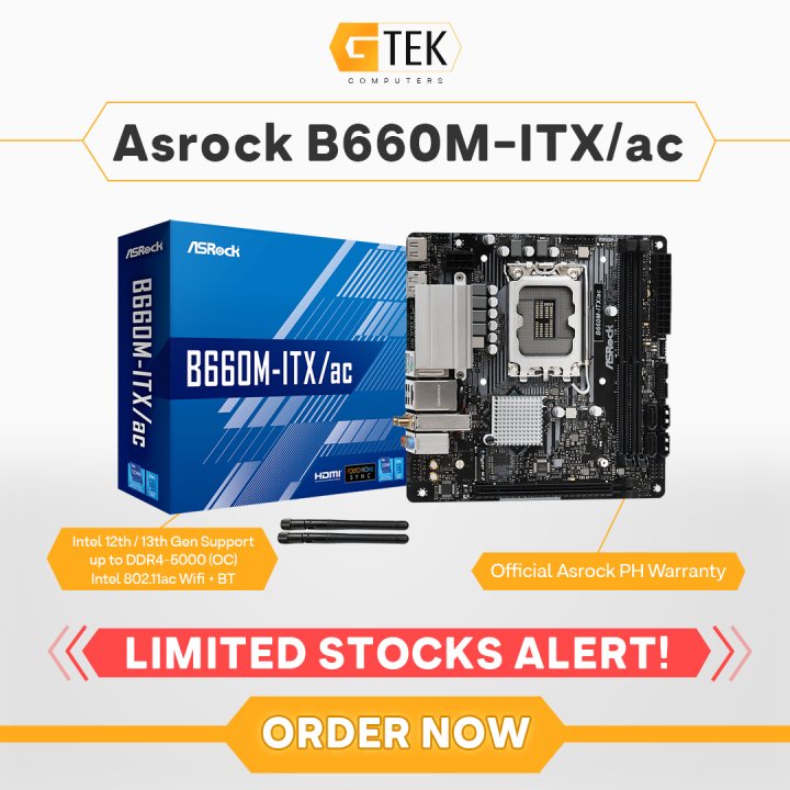 ASRock B660M-ITX/ac