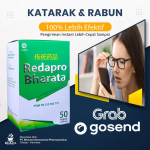 Obat Rabun Senja/Jauh- Obat Mata Katarak Mata Minus/Plus Paling Ampuh Redapro Bharata Original