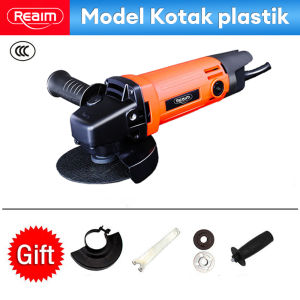  REAIM Electric brushless heavy duty Angle Grinder Professional Industrial High Quality Free Accessories Power Tool Grinding Wheel Angle Grinder