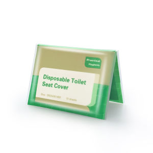 Disposable Toilet Seat Cover 10pcs/pack Waterproof and Flushable Portable Toilet Seat Paper Mat