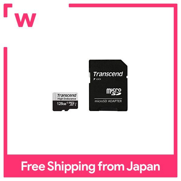 Transcend High Endurance microSD Card 128GB UHS-I U1 Class10 for