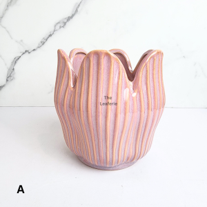 The Leaferie Castillo plant pots. Ceramic flowerpot . flowerpots . flower pot . planter . planters