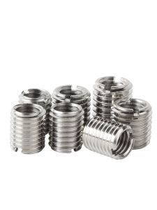 M6 M8 304 Stainless Steel Slotted Inside Outside Thread Adapter Screw Wire Thread Insert Sleeve Conversion Nut Coupler Convey