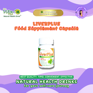 Liverplus Food Supplement Capsules With Celery Milk Thistle First Vita Plus Natural Health Drink