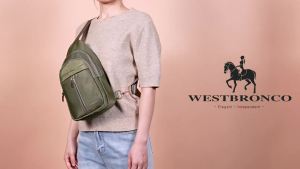 WESTBRONCO Sling Bag for Women Small Nylon Fanny Pack Lightweight Large-capacity Crossbody Bags