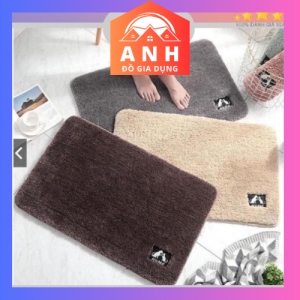 Thảm Lau Chân Chùi Chân Nhà Tắm Cao Cấp Có Logo Size 40x55cm