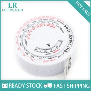 LF Wholesale✨Flash Sale ✨ BMI เทปวัดดัชนีมวลกาย เทปวัดขนาด150ซม. เครื่องคิดเลขอาหารลดน้ำหนักเครื่องมือวัด