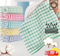 Kitchen towel 6pc /12pc Kain Lap Meja cotton face towel cloth flannel tenugui towel kitchen Table cloth tuala dapur tuala muka tea towel dish towel linen tea towel microfiber towel hanging hand towel kitchen cleaning towel tuala lap meja tuala petak. 