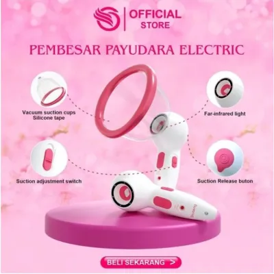 Pompa Payudara Elektrik Pembesar Pengencang Payudara Manual Vacum ASI