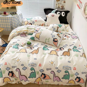 Bộ Chăn Ga CÓ VỎ CHĂN 100% Cotton TỰ NHIÊN - Cotton LiVing Dùng Cho Gia Đinh Homestay... KiMi Decor