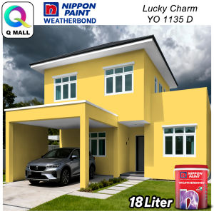 (1127-1184) 18L Nippon Paint Exterior Weatherbond Zingy Yellows & Oranges