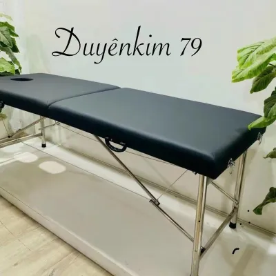 Giường vali gấp gọn chân inox (dành cho spa phun xăm thẩm Mỹ ) tiện lợi gọn gàng